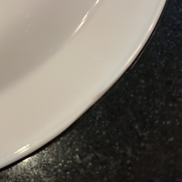 Corning Corelle "Indigo" Rimmed Cereal / Soup bowls. (Set of 2). - Picture 7 of 9